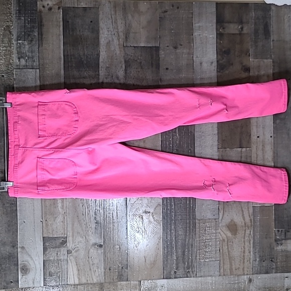 JC & JQ Jeans Hot Pink Skinny Leg 3X - Picture 7 of 14